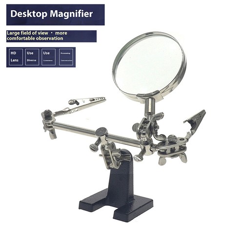 Welding Auxiliary Clip Magnifier Electric Circuit Board Repair Welding Bracket - Zdjęcie 6 z 7