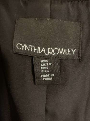 S Cynthia Rowley black jacket - Picture 4 of 6