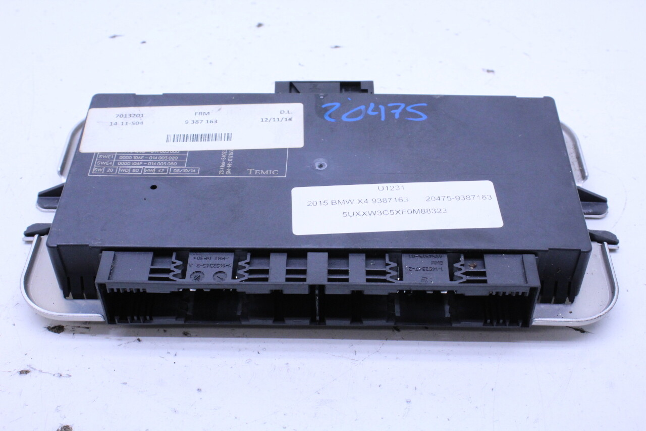 2015 BMW X4 F26 Light Control Module - 9387163 | eBay