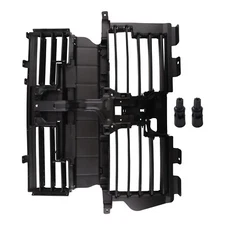 Air Shutter Grille Assembly For Ford Edge 2.0L 2.7L 2019 2020 2021 W/O Actuator