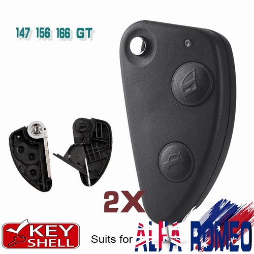 Keyforkess 433MHz ID48 Sostituzione Chip Flip Remote Key Fob 2 3 Pulsante Per Alfa Romeo 147 156 166 Gt - Foto 9