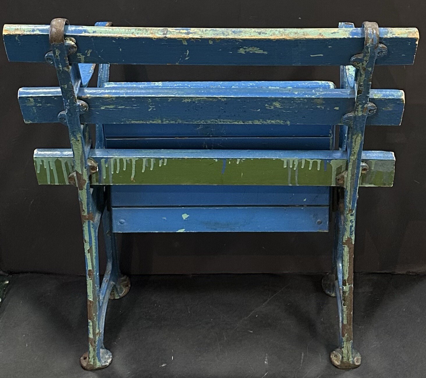 1923 Yankee Stadium Chair Seat 13 Straight Slat Back Original Yankees