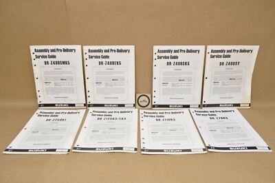 Suzuki DR-Z400 DR-Z250 DR-Z125 DR-Z110 Assembly Set Up Service