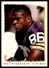 1995 Topps Jake Reed Minnesota Vikings #302