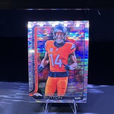 2025 Topps Chrome Pulsar Courtland Sutton Denver Broncos Football #86