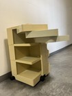 Vintage Italian 1970s furniture  Cream Boby trolley from Joe Colombo — photo 3