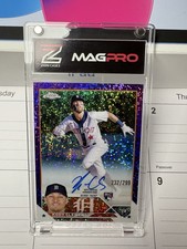 Kody Clemens 2023 Topps Chrome Purple Speckle Refractor Rookie Auto /299 #RA-KC