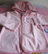 Baby Mädchen nici Jacke   rosa mit Kapuze einhorn  Gr74 neu orsolino