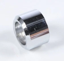 HARDDRIVE Axle Spacer Chrome 41196 for V-Twin Motorcycles