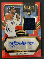 GG Jackson II 2023-24 Panini Select RPA Auto Patch Red Wave RC #RJ-GGJ