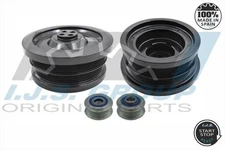 IJS GROUP 17-1035KIT Belt Pulley Set, crankshaft for BMW