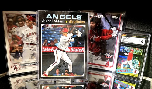 2020 Topps Heritage Throwback Image Jumbo 5x7 Shohei Ohtani SSSP 43/49 (1 Card)