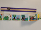1977 THE KATZENJAMMER KIDS Rare 3 FEET LONG Mini FOLD OUT COMIC STRIP BOOK King — photo 10