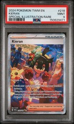 Kieran 218/167 Twilight Masquerade Special Illustration Rare Full Art Holo
