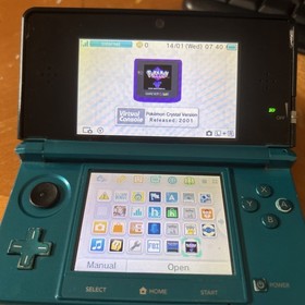 Jp Nintendo 3ds Changed To English W/ Hshop Pokemon Bank & Load Of Pokemon Games