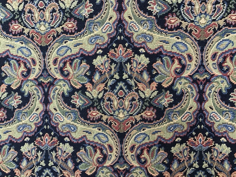 Tapestry Multi-Colored Floral New Heavy Duty Upholstery Fabric Sold by the Yard - Image 2 of 4