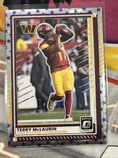 2025 Donruss Optic Terry Mclaurin Stars Prism