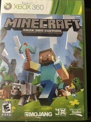 Minecraft for Xbox 360 Video Game Disc and Case Only Pre-owned Fair condition