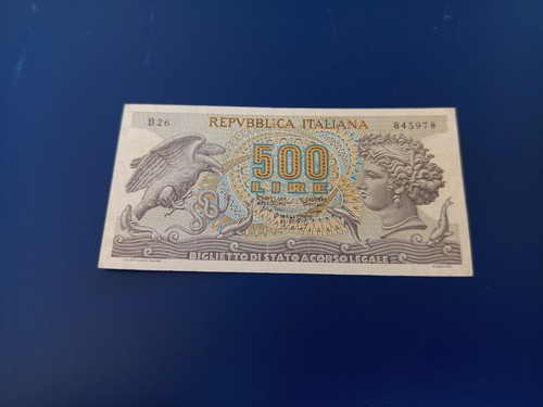 500 Lire Aretrusa 1975 B26 R³ - Foto 2 di 6
