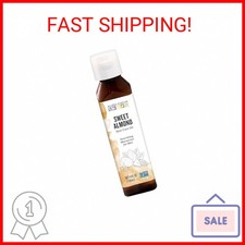 Aura Cacia Sweet Almond Skin Care Oil, 4 Oz (Pack of 1)