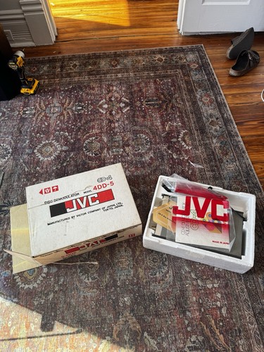 JVC 4DD-5 CD-4 SYSTEM DISC DEMODULATOR Maintenance completed Works well F/S - Picture 1 of 3