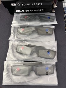Samsung SSG-5100GB 3D TV Glasses Set of 4 NEW SEALED New Old Stock Smart TV