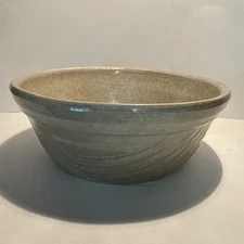 MCM Manley Pottery Bowl/Planter Mossy Beige Beautiful Farmhouse Mixing Bowl