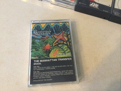 Brasil by The Manhattan Transfer (Cassette, 1987, Rhino (Label)) Plus 9 Others