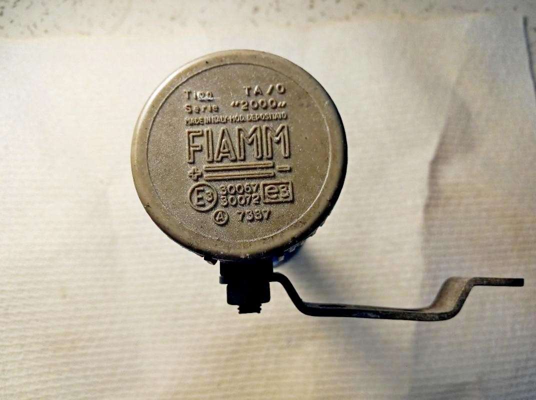 AIR HORN FIAMM- SERIES 2000 FERRARI, MASERATI, LAMBORGHINI, PORSCHE