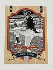 2012 Panini Cooperstown Baseball #143 - Catfish Hunter - Oakland Athletics