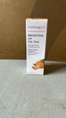 Farmacy Brighten Up 3% TXA dark spot toner with azelaic acid and PHA.
