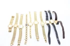 F x10 Vintage Ladies Seiko Quartz Wristwatches Inc Gold Tone Etc N/T