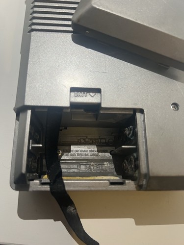 Registratore a cassette Sanyo M 1150 1979 vintage - argento RICAMBI O RIPARAZIONI - Foto 9 di 9