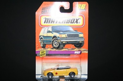 Matchbox 1997 #66 - #MB333 Collect All 10 Series - MGF (Convertible)