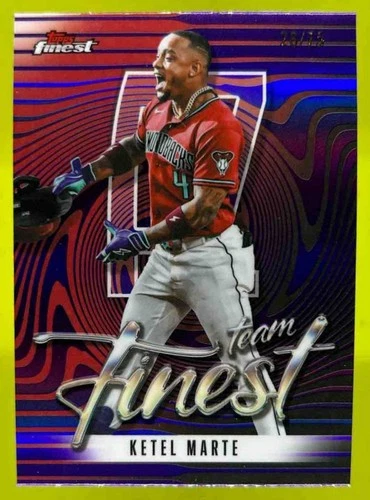 2026 Topps Finest Ketel Marte Refractor (RAW)