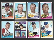 Complete your set 1965 Topps 430-598 EX-Mint or better  New cards added 12-14-25