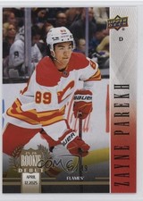 2025-26 Upper Deck UD Rookie Debut Gold 42/49 Zayne Parekh #14 RC