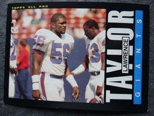1985 Topps #124 Lawrence Taylor New York Giants Football Card