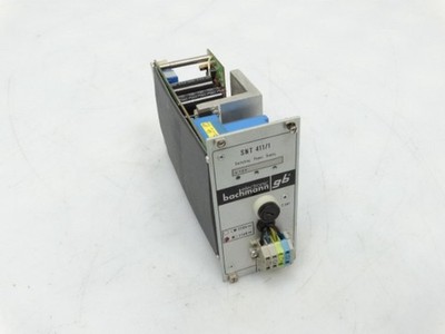 BACHMANN ELECTRONIC SNT4111 POWER SUPPLY