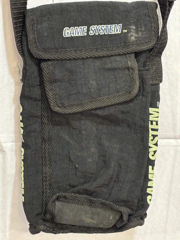 Nintendo Game Boy Carrying Case GBC Color, GBA SP Original Bags Black Game Gear - Image 3 of 4