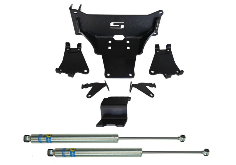 Kit estabilizador de dirección doble Superlift 92742 para 05-22 F-250/350 4x4 Foto 4 de 4