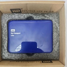 WD My Passport Ultra 1TB Portable External Hard Drive Blue USB 3 Western Digital