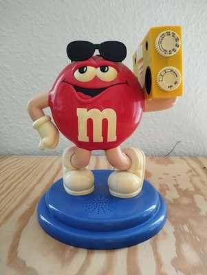 M&M's  Figur mit Ghettoblaster  M&M ,Radio2000er ,Funktion nicht getestet 