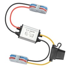 DC 12V 24V Step Down to 5V 3A Converter, DC-Dc Converter 8-32V to 5V 15W - Vo...