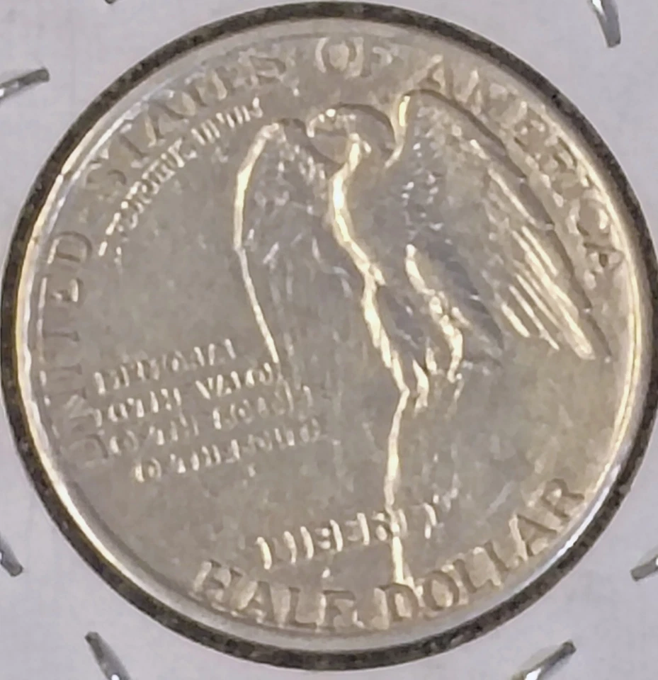 1925 Stone Mountain Commemorative Extremely Fine 90% Silver Half Dollar - Image 2 of 4