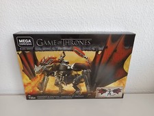 MEGA Construx Game of Thrones Drogon & Daenerys set di costruzione (GKG97) nuovo e confezione originale