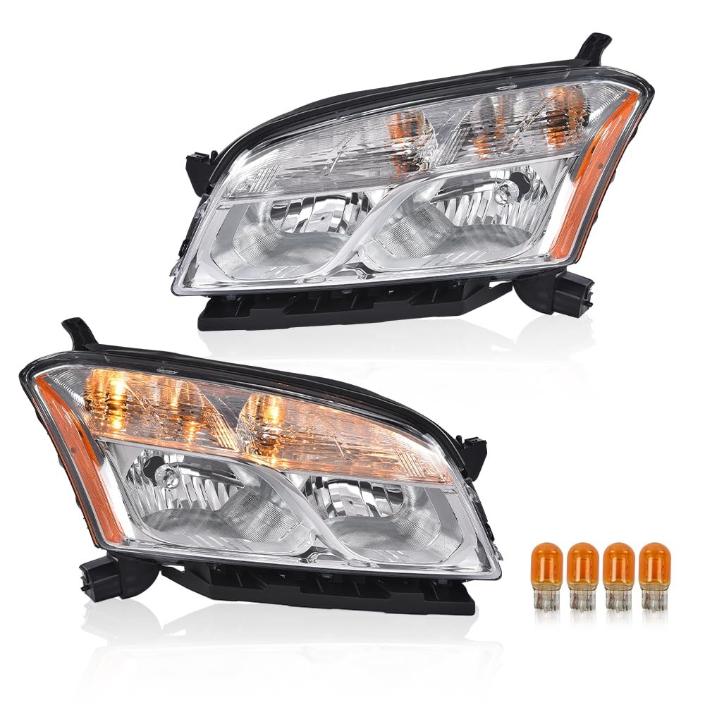 Halogen Headlight Assembly Pair for Chevy Trax 2013-2016 GM2502401 GM2503401