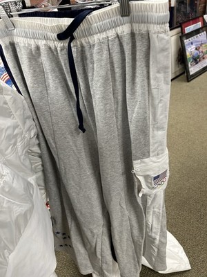 2026 Olympics Milano Cortina Women s Cotton Sweat Pants Sz M New Salesman Sample