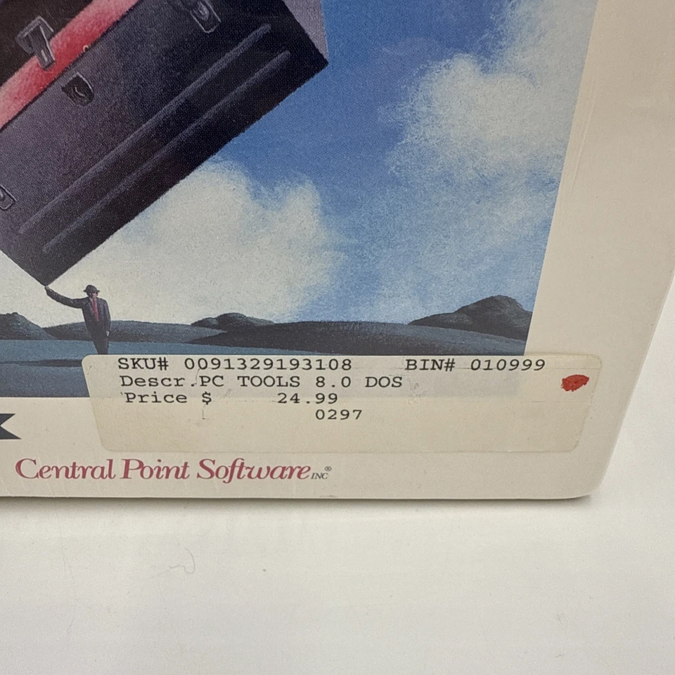 Central Point PC Tools - Version 8.0 Includes 5 1/4”HD Disks, New Sealed - Image 2 of 4