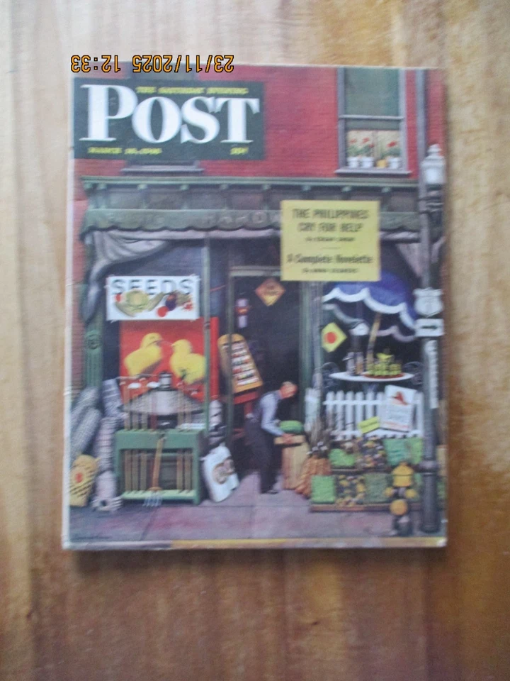 4  Saturday Evening Post   Magazines  All Pictured   All complete  1946 - Image 2 of 4